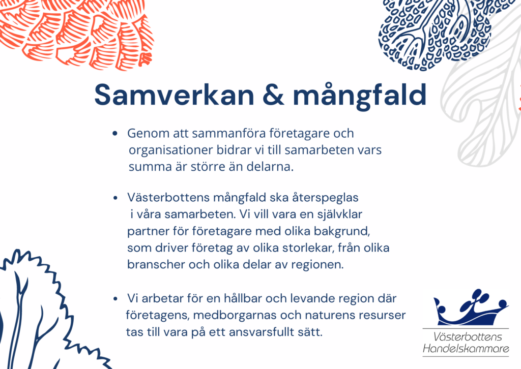 Samverkan och mångfald - värdeord 